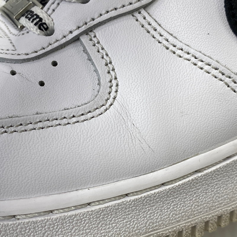 【中古品】【メンズ】 NIKE ナイキ × SUPREME シュプリーム AIR FORCE 1 LOW SP CU9225-102 エアフォース1 ロー SP スニーカー 靴 160-260719-as-02-izu サイズ：27cm カラー：WHITE/BLACK-WHITE 万代Net店