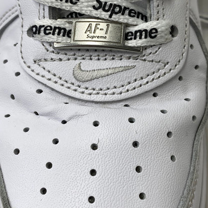 【中古品】【メンズ】 NIKE ナイキ × SUPREME シュプリーム AIR FORCE 1 LOW SP CU9225-102 エアフォース1 ロー SP スニーカー 靴 160-260719-as-02-izu サイズ：27cm カラー：WHITE/BLACK-WHITE 万代Net店