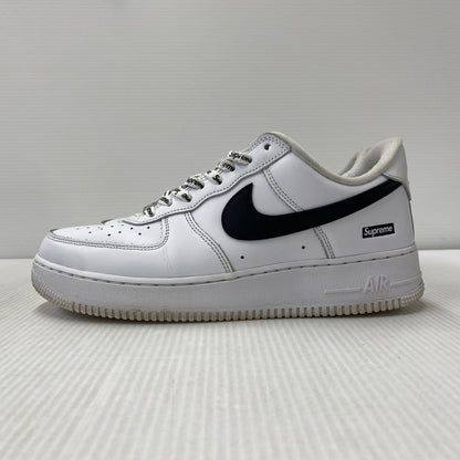 【中古品】【メンズ】 NIKE ナイキ × SUPREME シュプリーム AIR FORCE 1 LOW SP CU9225-102 エアフォース1 ロー SP スニーカー 靴 160-260719-as-02-izu サイズ：27cm カラー：WHITE/BLACK-WHITE 万代Net店
