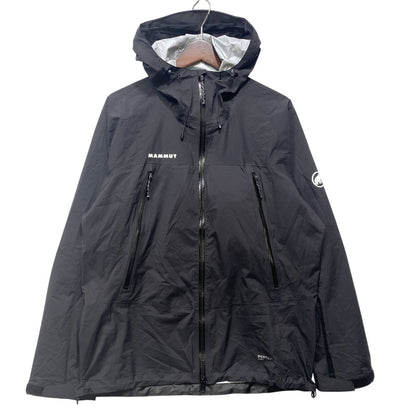 【中古美品】【メンズ】 Mammut マムート MASAO LIGHT 2.0 HS HOODED JACKET 1010-32070 マサオ ライト フーデッドジャケット 144-260719-as-05-izu サイズ：ASIA M カラー：ブラック 万代Net店