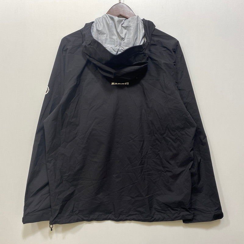 【中古美品】【メンズ】 Mammut マムート MASAO LIGHT 2.0 HS HOODED JACKET 1010-32070 マサオ ライト フーデッドジャケット 144-260719-as-05-izu サイズ：ASIA M カラー：ブラック 万代Net店