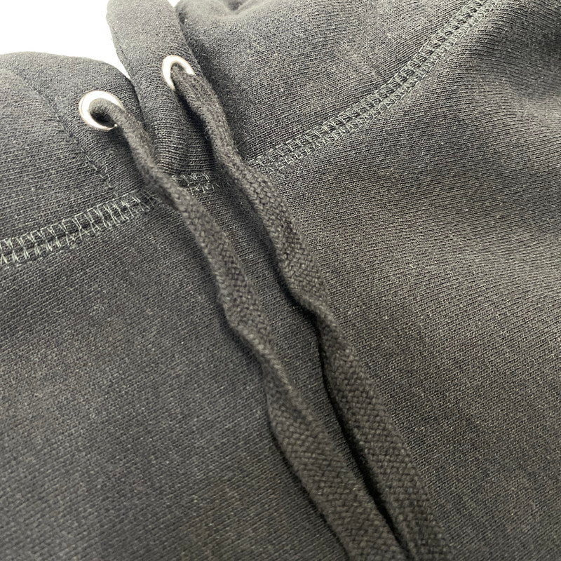 【中古美品】【メンズ】 Supreme シュプリーム RAISED HANDSTYLE HOODED SWEATSHIRT レイズハンドスタイル フーデッド スウェットシャツ パーカー 149-260719-as-01-izu サイズ：M カラー：ブラック 万代Net店