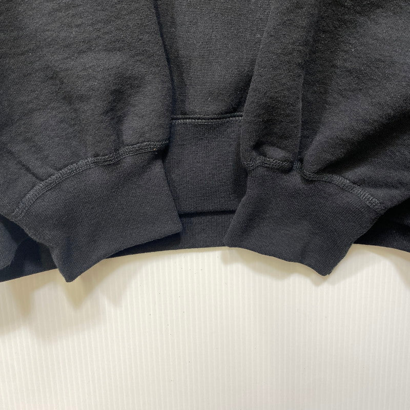 【中古美品】【メンズ】 Supreme シュプリーム RAISED HANDSTYLE HOODED SWEATSHIRT レイズハンドスタイル フーデッド スウェットシャツ パーカー 149-260719-as-01-izu サイズ：M カラー：ブラック 万代Net店