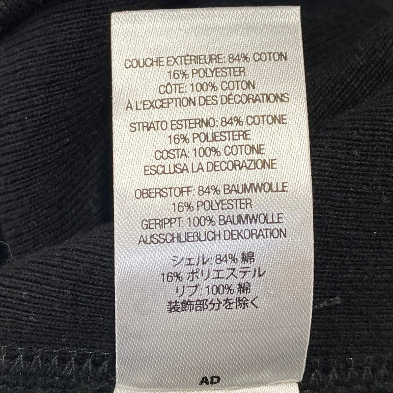 【中古美品】【メンズ】 Supreme シュプリーム RAISED HANDSTYLE HOODED SWEATSHIRT レイズハンドスタイル フーデッド スウェットシャツ パーカー 149-260719-as-01-izu サイズ：M カラー：ブラック 万代Net店
