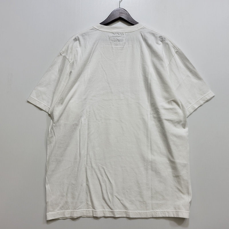 【中古美品】【メンズ】 WIND AND SEA ウィンダンシー × FACETASM ファセッタズム WDS-FACE-03 SS LOGO TEE ショートスリーブ ロゴ Tシャツ トップス 142-260721-kh-03-izu サイズ：XL カラー：ホワイト 万代Net店