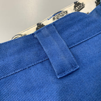 【中古品】【メンズ】 XLARGE エクストララージ × DICKIES ディッキーズ 101211031002 DOUBLE KNEE WORK PANTS ダブルニー ワーク パンツ ズボン ボトムス 153-260722-ya-05-izu サイズ：32 カラー：ブルー 万代Net店