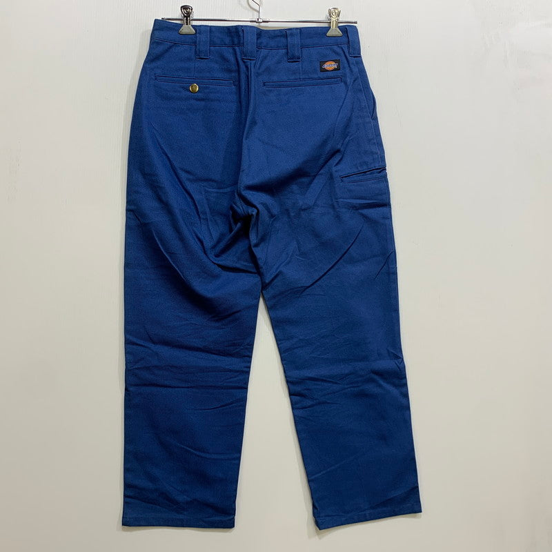 【中古品】【メンズ】 XLARGE エクストララージ × DICKIES ディッキーズ 101211031002 DOUBLE KNEE WORK PANTS ダブルニー ワーク パンツ ズボン ボトムス 153-260722-ya-05-izu サイズ：32 カラー：ブルー 万代Net店