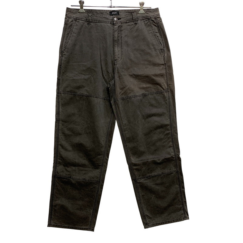 【中古品】【メンズ】 HUF ハフ PT00272 BELDEN DOUBLE KNEE PANT ベルデン ダブルニー パンツ ズボン ボトムス 153-260722-ya-06-izu サイズ：32 カラー：グレー 万代Net店