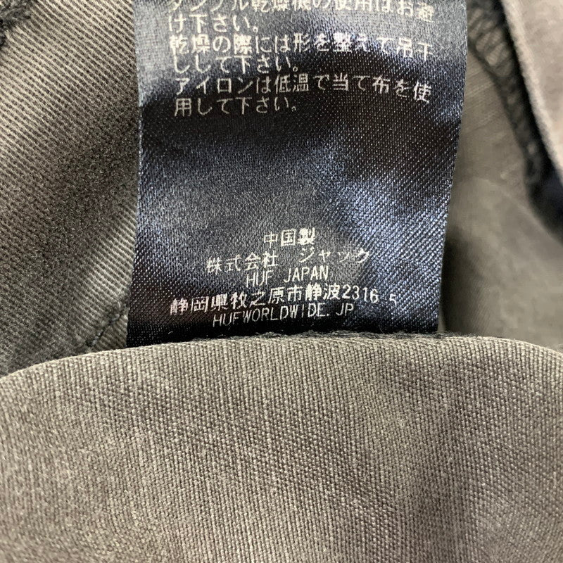 【中古品】【メンズ】 HUF ハフ PT00272 BELDEN DOUBLE KNEE PANT ベルデン ダブルニー パンツ ズボン ボトムス 153-260722-ya-06-izu サイズ：32 カラー：グレー 万代Net店