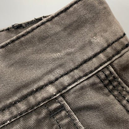 【中古品】【メンズ】 HUF ハフ PT00272 BELDEN DOUBLE KNEE PANT ベルデン ダブルニー パンツ ズボン ボトムス 153-260722-ya-06-izu サイズ：32 カラー：グレー 万代Net店