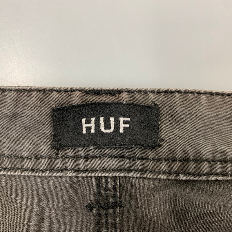 【中古品】【メンズ】 HUF ハフ PT00272 BELDEN DOUBLE KNEE PANT ベルデン ダブルニー パンツ ズボン ボトムス 153-260722-ya-06-izu サイズ：32 カラー：グレー 万代Net店
