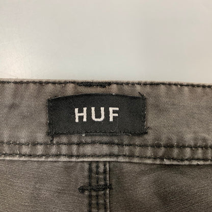 【中古品】【メンズ】 HUF ハフ PT00272 BELDEN DOUBLE KNEE PANT ベルデン ダブルニー パンツ ズボン ボトムス 153-260722-ya-06-izu サイズ：32 カラー：グレー 万代Net店