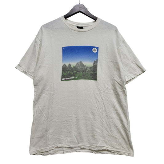 【中古品】【メンズ】 STUSSY ステューシー メキシコ製 RARE VINTAGE STUSSY TEE ショートスリーブ Tシャツ トップス 142-260721-kh-04-izu サイズ：M カラー：ホワイト 万代Net店