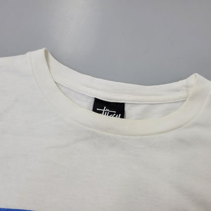 【中古品】【メンズ】 STUSSY ステューシー メキシコ製 RARE VINTAGE STUSSY TEE ショートスリーブ Tシャツ トップス 142-260721-kh-04-izu サイズ：M カラー：ホワイト 万代Net店