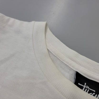 【中古品】【メンズ】 STUSSY ステューシー メキシコ製 RARE VINTAGE STUSSY TEE ショートスリーブ Tシャツ トップス 142-260721-kh-04-izu サイズ：M カラー：ホワイト 万代Net店