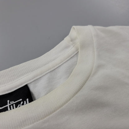 【中古品】【メンズ】 STUSSY ステューシー メキシコ製 RARE VINTAGE STUSSY TEE ショートスリーブ Tシャツ トップス 142-260721-kh-04-izu サイズ：M カラー：ホワイト 万代Net店