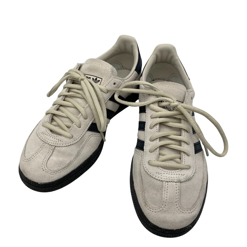 【中古品】【レディース】 ADIDAS アディダス JR3667 HANDBALL SPEZIAL ハンドボール スぺツィアル スニーカー シューズ 靴 166-260721-cs-21-izu サイズ：24.5cm カラー：ALUMINA/CORE BLACK/GOLD METALLIC 万代Net店