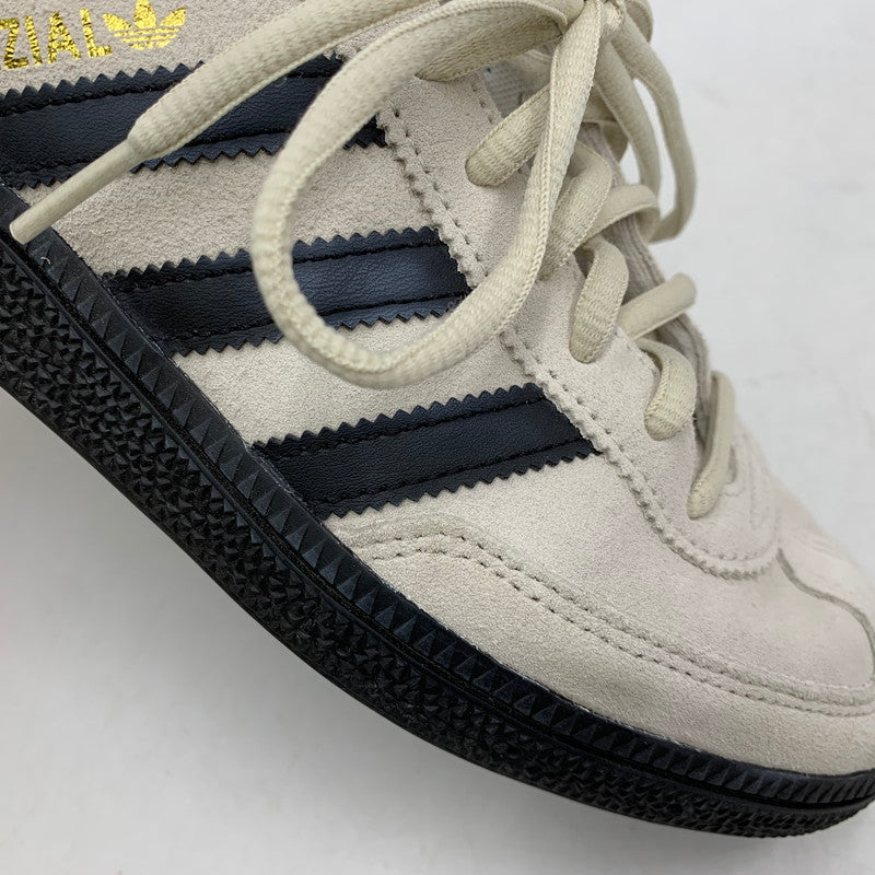 【中古品】【レディース】 ADIDAS アディダス JR3667 HANDBALL SPEZIAL ハンドボール スぺツィアル スニーカー シューズ 靴 166-260721-cs-21-izu サイズ：24.5cm カラー：ALUMINA/CORE BLACK/GOLD METALLIC 万代Net店