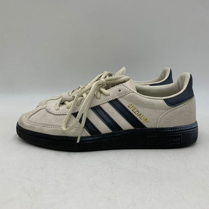 【中古品】【レディース】 ADIDAS アディダス JR3667 HANDBALL SPEZIAL ハンドボール スぺツィアル スニーカー シューズ 靴 166-260721-cs-21-izu サイズ：24.5cm カラー：ALUMINA/CORE BLACK/GOLD METALLIC 万代Net店