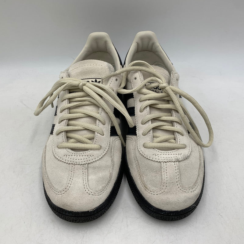 【中古品】【レディース】 ADIDAS アディダス JR3667 HANDBALL SPEZIAL ハンドボール スぺツィアル スニーカー シューズ 靴 166-260721-cs-21-izu サイズ：24.5cm カラー：ALUMINA/CORE BLACK/GOLD METALLIC 万代Net店