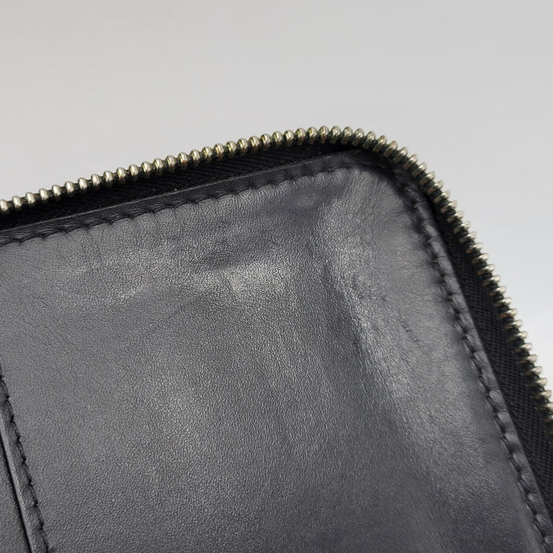 【中古品】【メンズ/レディース】 LOUIS VUITTON ルイ・ヴィトン M97026 CA2111 ユタ ジッピーオーガナイザー 財布 長財布 179-260719-cs-06-izu カラー：ブラック 万代Net店