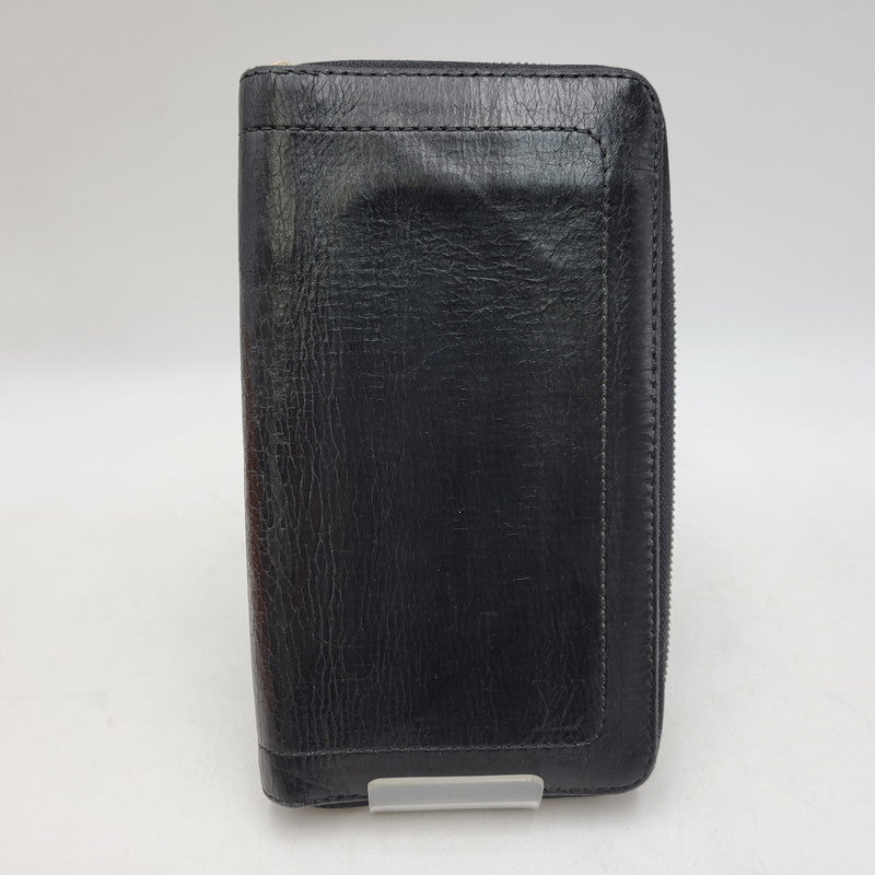 【中古品】【メンズ/レディース】 LOUIS VUITTON ルイ・ヴィトン M97026 CA2111 ユタ ジッピーオーガナイザー 財布 長財布 179-260719-cs-06-izu カラー：ブラック 万代Net店