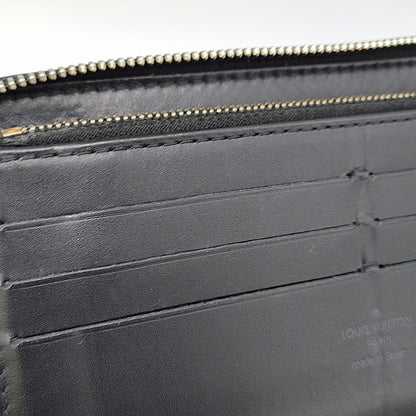【中古品】【メンズ/レディース】 LOUIS VUITTON ルイ・ヴィトン M97026 CA2111 ユタ ジッピーオーガナイザー 財布 長財布 179-260719-cs-06-izu カラー：ブラック 万代Net店