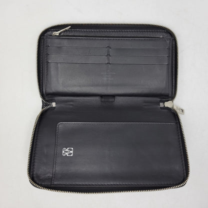 【中古品】【メンズ/レディース】 LOUIS VUITTON ルイ・ヴィトン M97026 CA2111 ユタ ジッピーオーガナイザー 財布 長財布 179-260719-cs-06-izu カラー：ブラック 万代Net店
