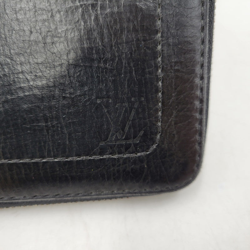 【中古品】【メンズ/レディース】 LOUIS VUITTON ルイ・ヴィトン M97026 CA2111 ユタ ジッピーオーガナイザー 財布 長財布 179-260719-cs-06-izu カラー：ブラック 万代Net店