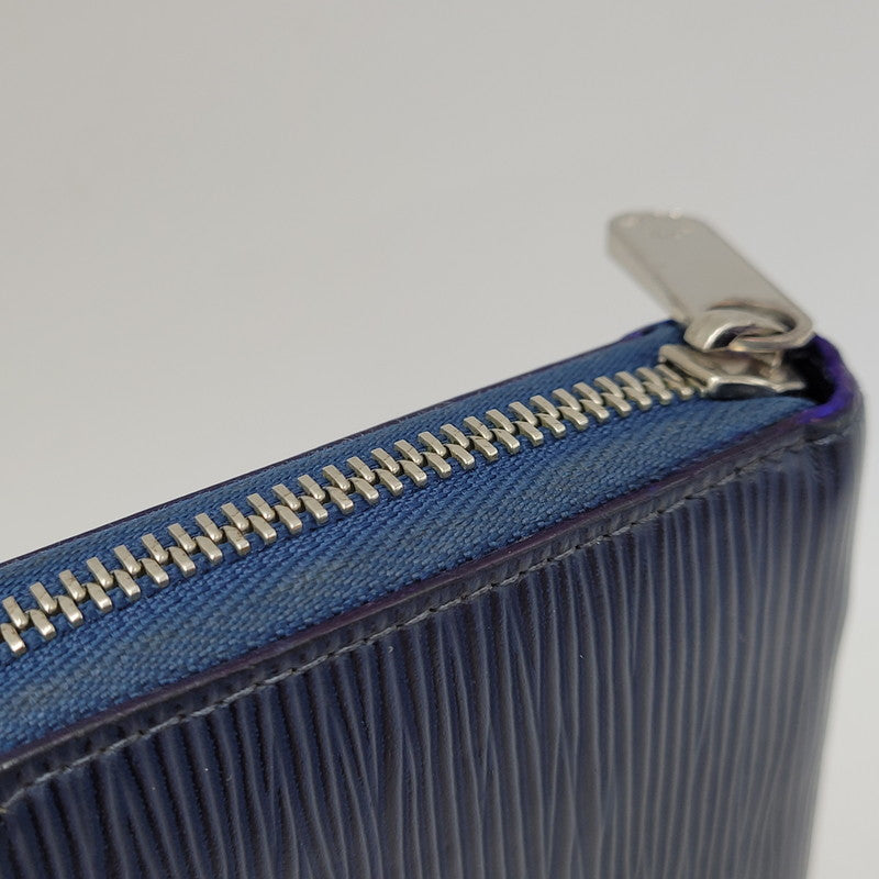 【中古品】【メンズ/レディース】 LOUIS VUITTON ルイ・ヴィトン M61873 GI1127 エピ ジッピーウォレット 財布 長財布 179-260719-cs-05-izu カラー：インディゴ 万代Net店