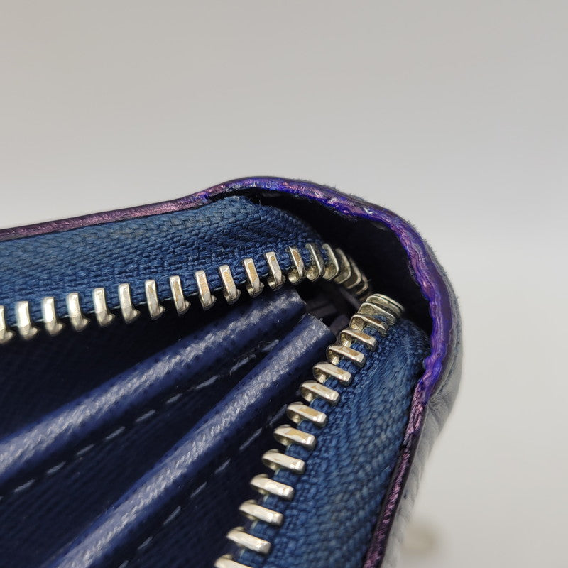 【中古品】【メンズ/レディース】 LOUIS VUITTON ルイ・ヴィトン M61873 GI1127 エピ ジッピーウォレット 財布 長財布 179-260719-cs-05-izu カラー：インディゴ 万代Net店