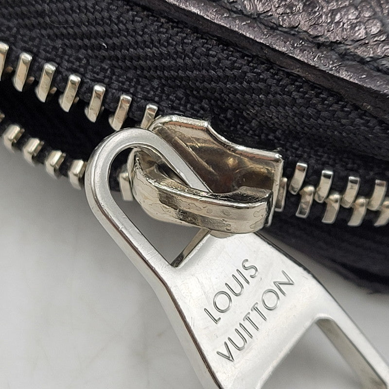 【中古品】【メンズ/レディース】 LOUIS VUITTON ルイ・ヴィトン M30513 CA4177 タイガ ジッピーオーガナイザー 長財布 財布 179-260719-cs-02-izu カラー：ブラック 万代Net店