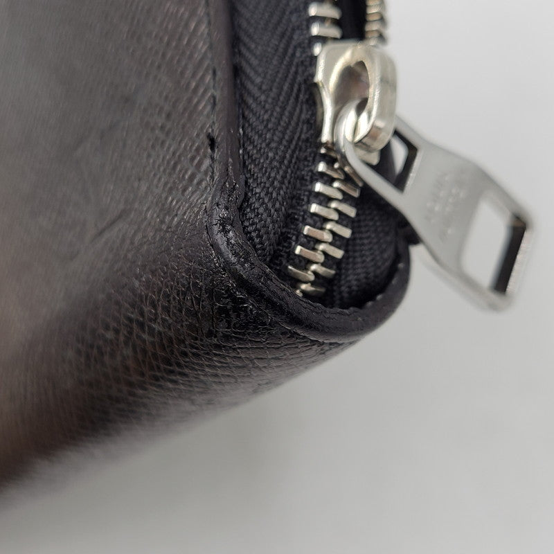 【中古品】【メンズ/レディース】 LOUIS VUITTON ルイ・ヴィトン M30513 CA4177 タイガ ジッピーオーガナイザー 長財布 財布 179-260719-cs-02-izu カラー：ブラック 万代Net店