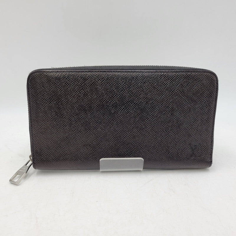 【中古品】【メンズ/レディース】 LOUIS VUITTON ルイ・ヴィトン M30513 CA4177 タイガ ジッピーオーガナイザー 長財布 財布 179-260719-cs-02-izu カラー：ブラック 万代Net店