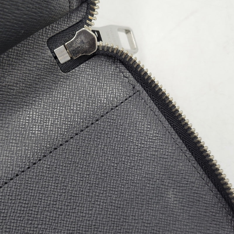 【中古品】【メンズ/レディース】 LOUIS VUITTON ルイ・ヴィトン M30513 CA4177 タイガ ジッピーオーガナイザー 長財布 財布 179-260719-cs-02-izu カラー：ブラック 万代Net店