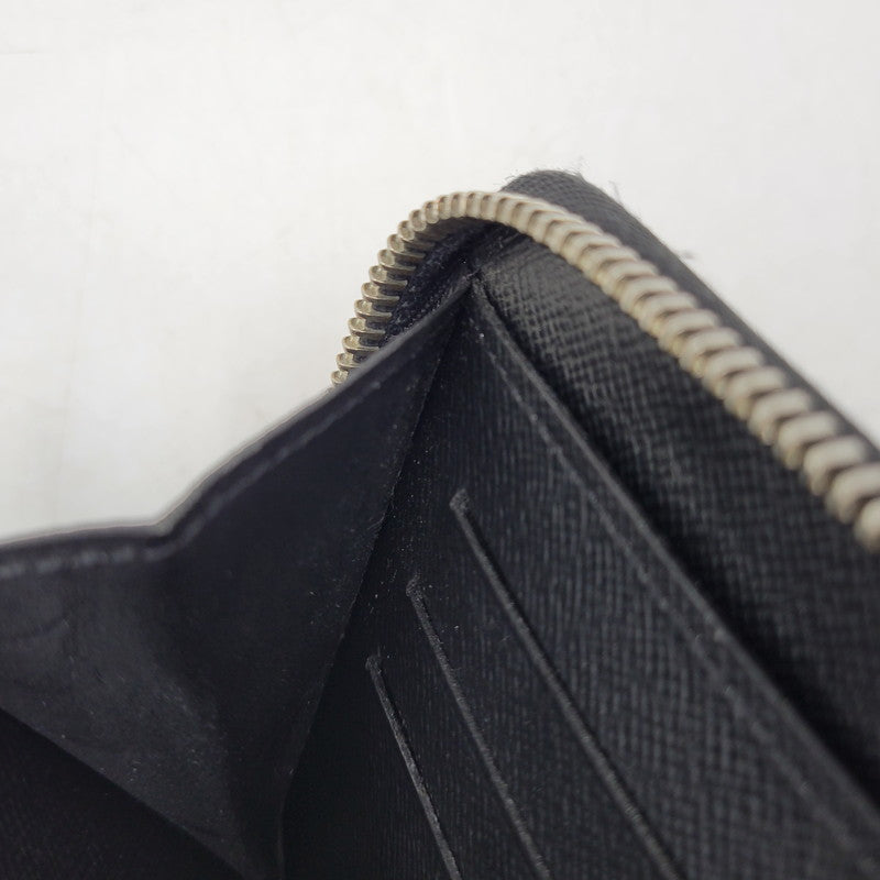 【中古品】【メンズ/レディース】 LOUIS VUITTON ルイ・ヴィトン M30513 CA4177 タイガ ジッピーオーガナイザー 長財布 財布 179-260719-cs-02-izu カラー：ブラック 万代Net店