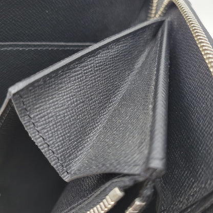 【中古品】【メンズ/レディース】 LOUIS VUITTON ルイ・ヴィトン M30513 CA4177 タイガ ジッピーオーガナイザー 長財布 財布 179-260719-cs-02-izu カラー：ブラック 万代Net店