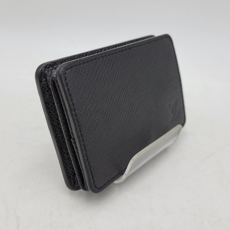 【中古品】【メンズ/レディース】 LOUIS VUITTON ルイ・ヴィトン M30598 タイガ ノワール コインパース コインケース 小物 179-260719-cs-03-izu カラー：ブラック 万代Net店