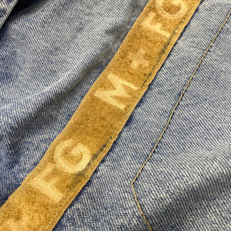 【中古品】【メンズ】 MARITHE + FRANCOIS GIRBAUD マリテフランソワジルボー DENIM CARGO BAGGY PANTS デニム カーゴ バギー パンツ シンガポール製 157-260719-as-03-izu サイズ：36M カラー：インディゴ 万代Net店