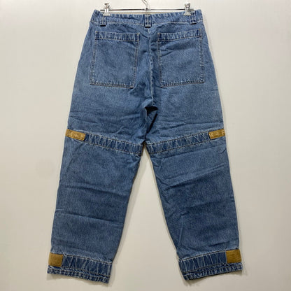 【中古品】【メンズ】 MARITHE + FRANCOIS GIRBAUD マリテフランソワジルボー DENIM CARGO BAGGY PANTS デニム カーゴ バギー パンツ シンガポール製 157-260719-as-03-izu サイズ：36M カラー：インディゴ 万代Net店