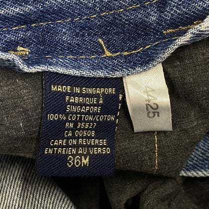 【中古品】【メンズ】 MARITHE + FRANCOIS GIRBAUD マリテフランソワジルボー DENIM CARGO BAGGY PANTS デニム カーゴ バギー パンツ シンガポール製 157-260719-as-03-izu サイズ：36M カラー：インディゴ 万代Net店