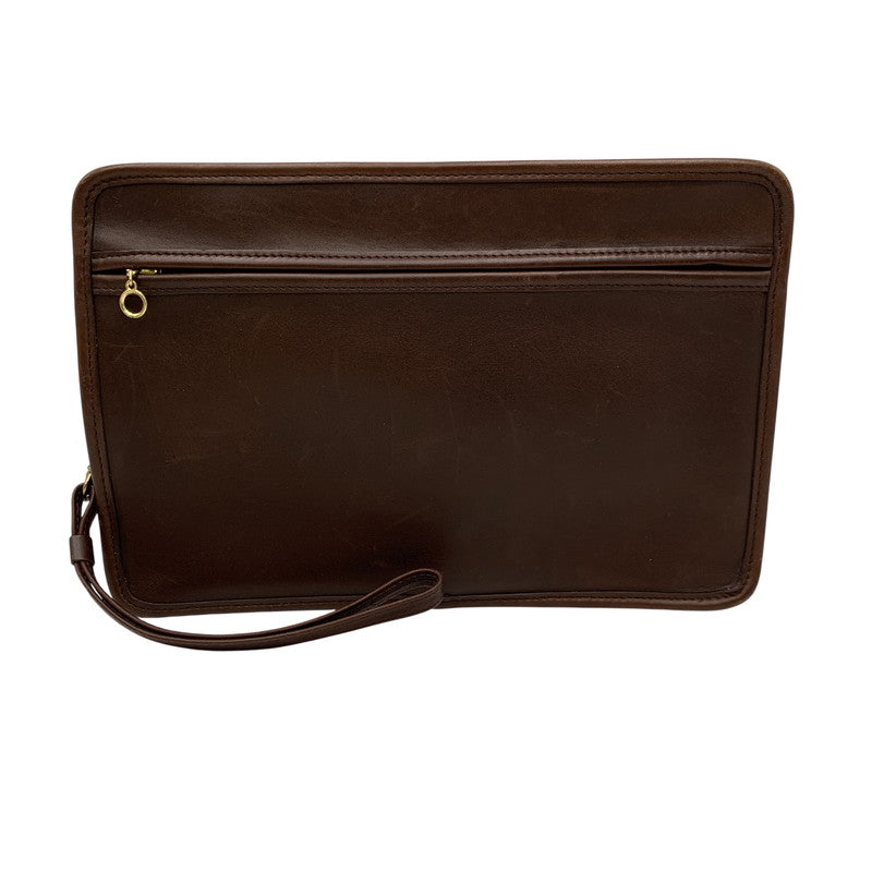【中古品】【メンズ/レディース】 OLD COACH オールド コーチ CLUTCH BAG クラッチ バッグ カバン 180-260721-kh-08-izu カラー：ブラウン 万代Net店