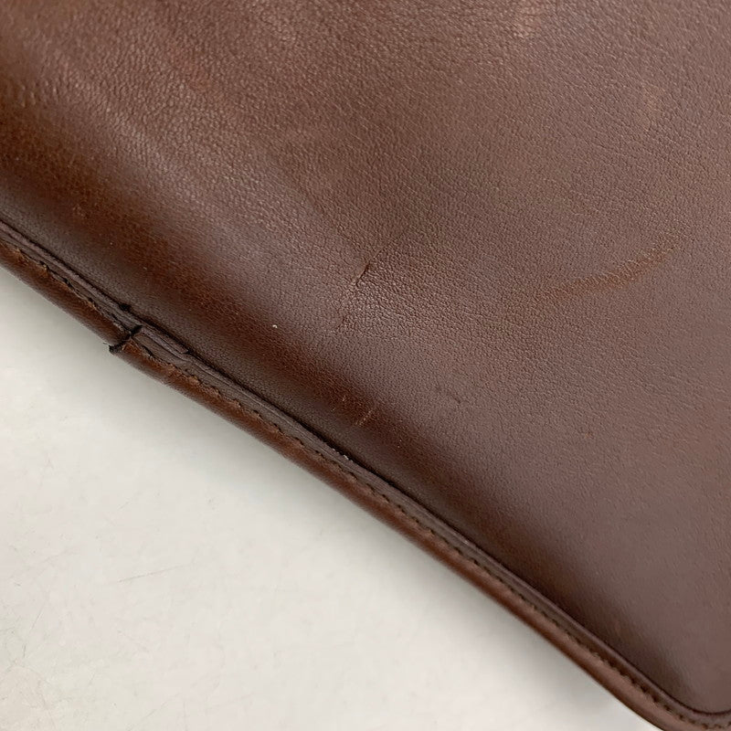 【中古品】【メンズ/レディース】 OLD COACH オールド コーチ CLUTCH BAG クラッチ バッグ カバン 180-260721-kh-08-izu カラー：ブラウン 万代Net店
