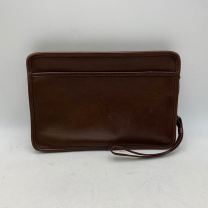 【中古品】【メンズ/レディース】 OLD COACH オールド コーチ CLUTCH BAG クラッチ バッグ カバン 180-260721-kh-08-izu カラー：ブラウン 万代Net店