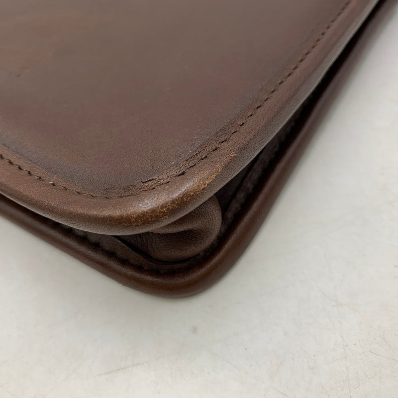 【中古品】【メンズ/レディース】 OLD COACH オールド コーチ CLUTCH BAG クラッチ バッグ カバン 180-260721-kh-08-izu カラー：ブラウン 万代Net店