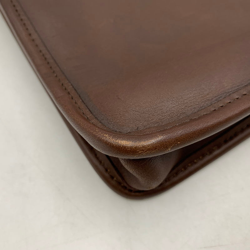 【中古品】【メンズ/レディース】 OLD COACH オールド コーチ CLUTCH BAG クラッチ バッグ カバン 180-260721-kh-08-izu カラー：ブラウン 万代Net店