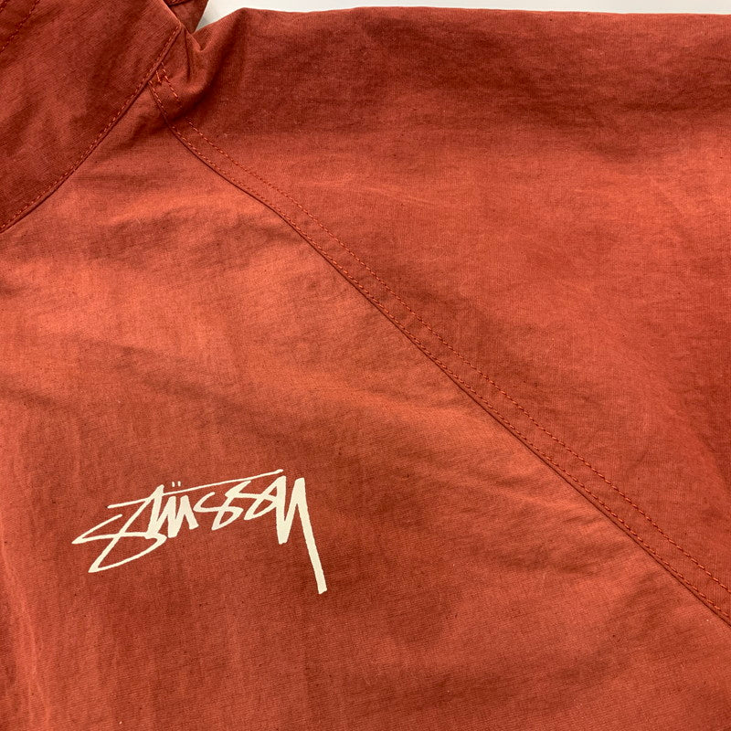 【中古品】【メンズ】 STUSSY ステューシー 115745 BEACH SHELL WAVE DYE ビーチ シェル ウェーブダイ ジャケット アウター 142-260720-kh-03-izu サイズ：L カラー：レッド系 万代Net店