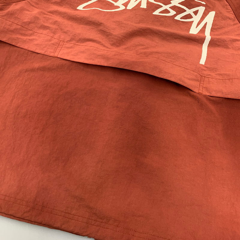 【中古品】【メンズ】 STUSSY ステューシー 115745 BEACH SHELL WAVE DYE ビーチ シェル ウェーブダイ ジャケット アウター 142-260720-kh-03-izu サイズ：L カラー：レッド系 万代Net店