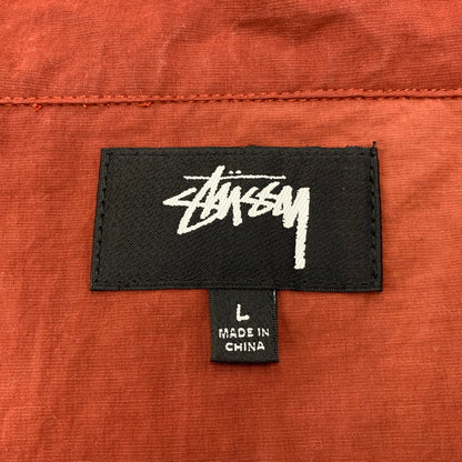 【中古品】【メンズ】 STUSSY ステューシー 115745 BEACH SHELL WAVE DYE ビーチ シェル ウェーブダイ ジャケット アウター 142-260720-kh-03-izu サイズ：L カラー：レッド系 万代Net店
