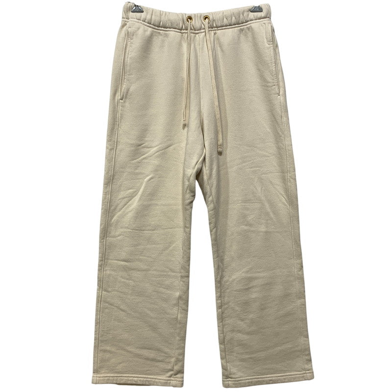 【中古品】【メンズ】 LES TIEN レスティエン CLASSIC FIT SWEAT PANTS クラシック フィット スウェット パンツ ボトムス 152-260720-kh-05-izu サイズ：S カラー：アイボリー 万代Net店